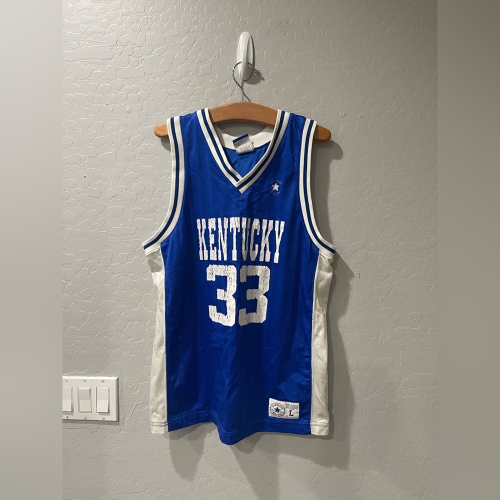 Vintage Converse Kentucky‎ Wildcats Ron Mercer Jersey Size Large